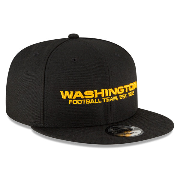 Washington Football Team New Era NFL On-Field 9Fifty Snapback NFL Hat - Black
