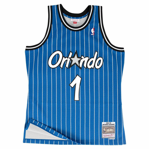 Anfernee Hardaway Orlando Magic 1994-95 Mitchell & Ness HWC Swingman Jersey - Royal