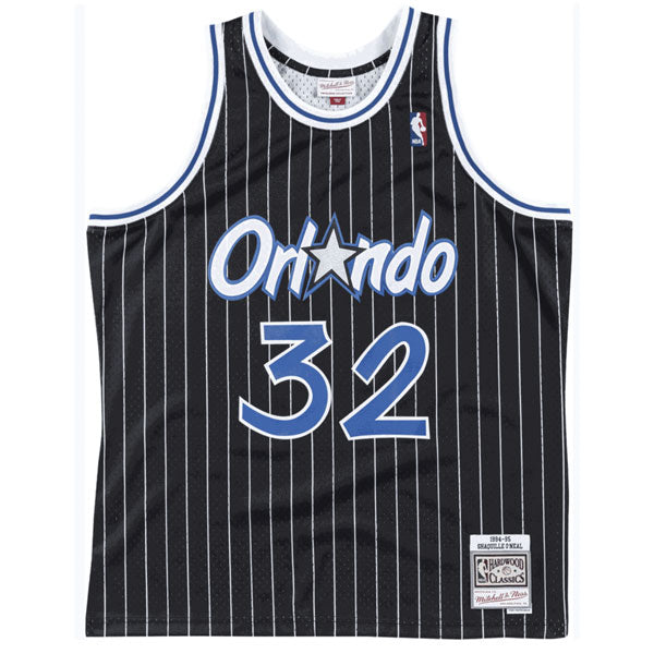 Shaquille O'neal Orlando Magic 1994-95 Mitchell & Ness HWC Swingman Jersey - Black