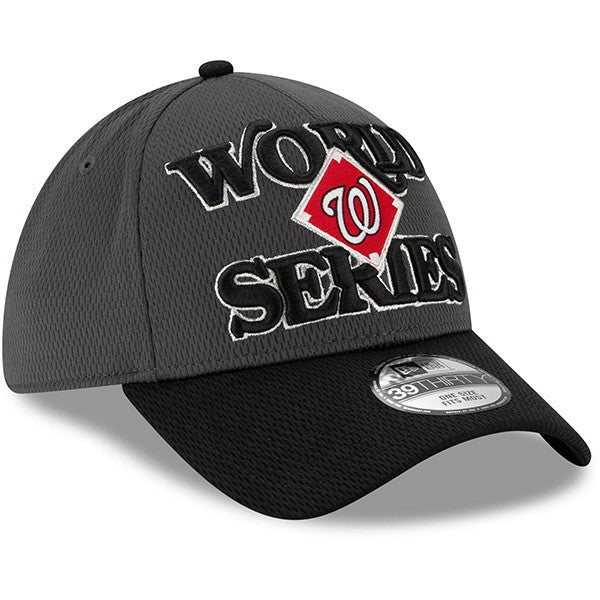 Washington Nationals New Era 2019 MLB National League Champions LOCKER ROOM FLEX-FIT 39Thirty Hat - OSFM