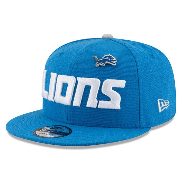 Detroit Lions New Era PIN SNAP 9Fifty Snapback NFL Adjustable Hat