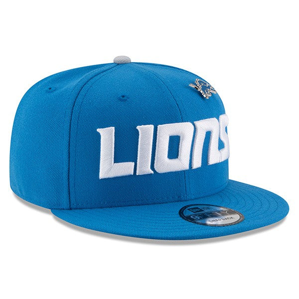 Detroit Lions New Era PIN SNAP 9Fifty Snapback NFL Adjustable Hat