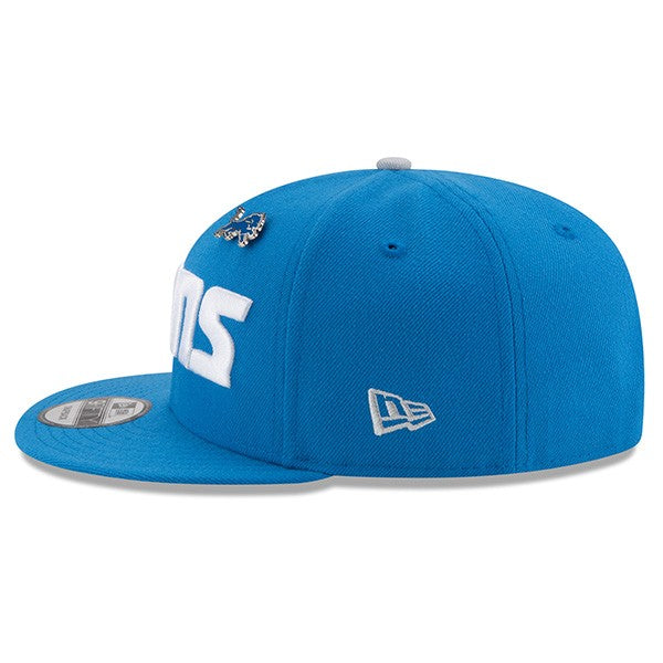 Detroit Lions New Era PIN SNAP 9Fifty Snapback NFL Adjustable Hat