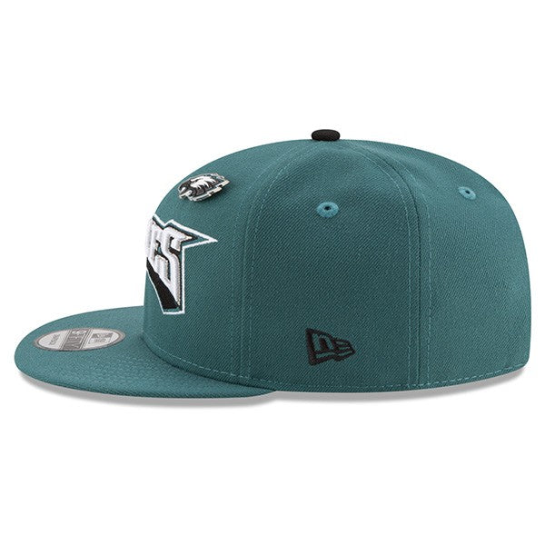 Philadelphia Eagles New Era PIN SNAP 9Fifty Snapback NFL Adjustable Hat