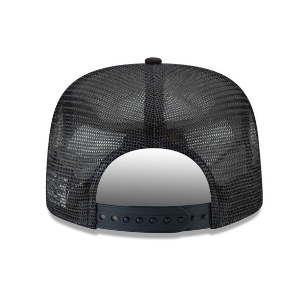 Boston Red Sox New Era Vintage Trucker Championship Series 9Fifty Snapback Mesh Hat - Navy