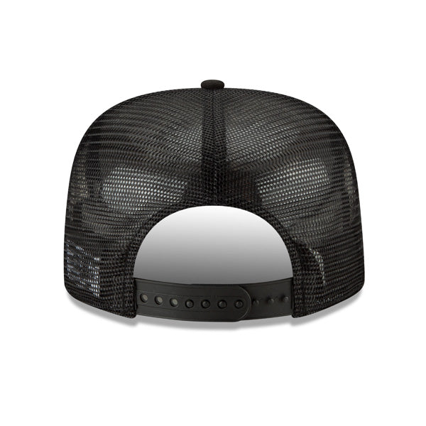 Pittsburgh Pirates New Era Vintage Trucker Championship Series 9Fifty Snapback Mesh Hat - Black