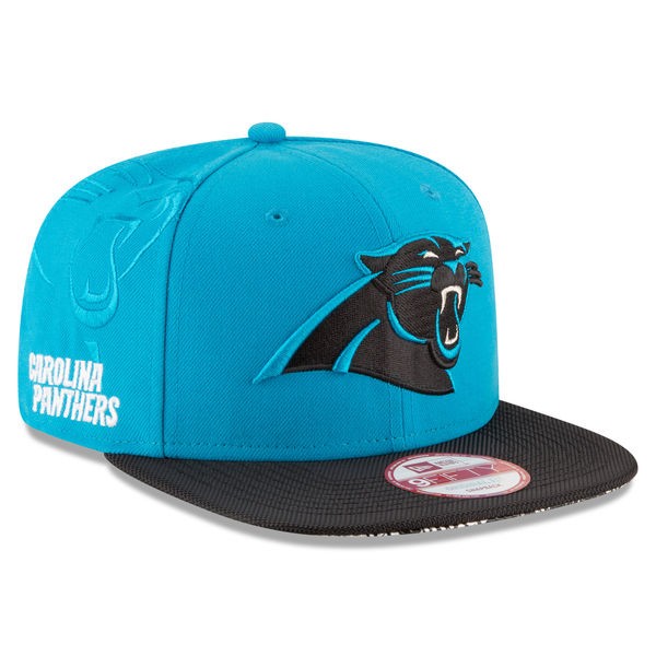 Carolina Panthers 2016 NFL SIDELINE Snapback 9Fifty New Era Hat