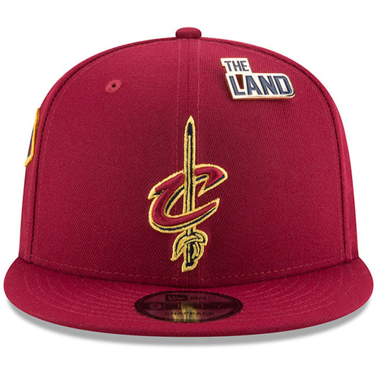 Cleveland Cavaliers New Era 2018 Draft 9FIFTY Snapback Adjustable Hat – Wine