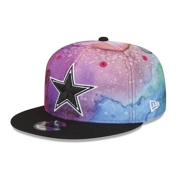 Dallas Cowboys New Era 2022 NFL Crucial Catch 9Fifty Snapback Hat - Pink/Black