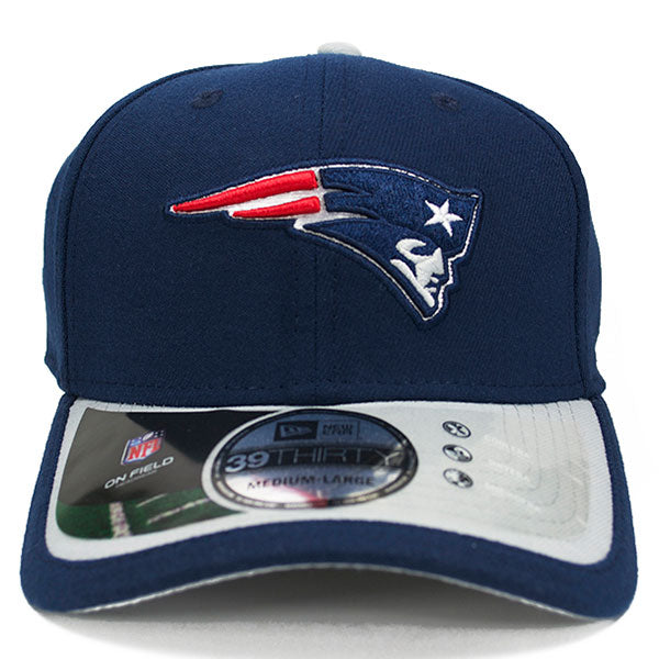 New England Patriots 2015 Official SIDELINE On-Field FLEX-FIT 39Thirty New Era NFL Hat