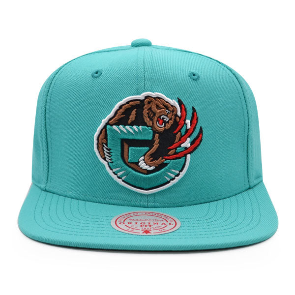 Vancouver Grizzlies NBA Mitchell & Ness CLASSIC G Logo Snapback Hat - Teal