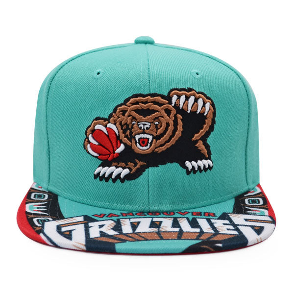 Vancouver Grizzlies Mitchell & Ness SWINGMAN POP Snapback Hat - Teal
