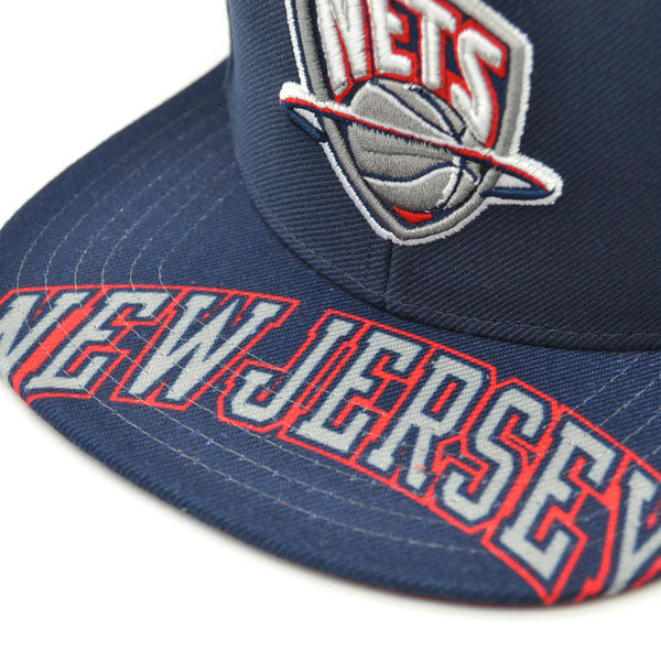 New Jersey Nets Mitchell & Ness SWINGMAN POP Snapback Hat - Navy