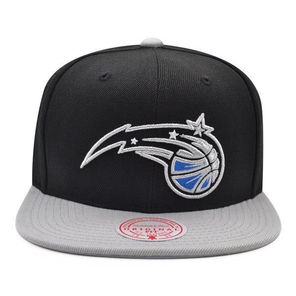 Orlando Magic NBA Mitchell & Ness CLASSIC 2TONE Snapback Hat - Black/Gray