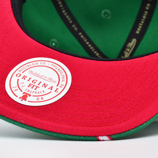 Milwaukee Bucks Mitchell & Ness SWINGMAN POP Snapback Hat - Green