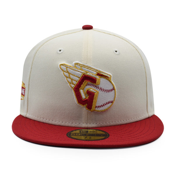 Cleveland Guardians 2022 ALL-STAR GAME Exclusive New Era 59Fifty Fitted Hat - Chrome/Pinot