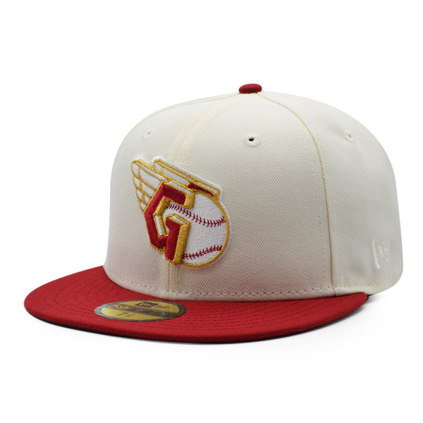 Cleveland Guardians 2022 ALL-STAR GAME Exclusive New Era 59Fifty Fitted Hat - Chrome/Pinot