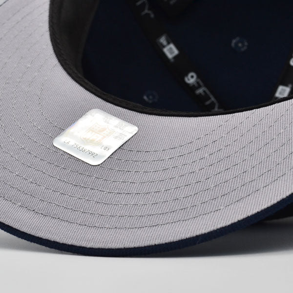 Dallas Cowboys New Era THE WAVE 9Fifty Snapback NFL Hat - Navy/Gray