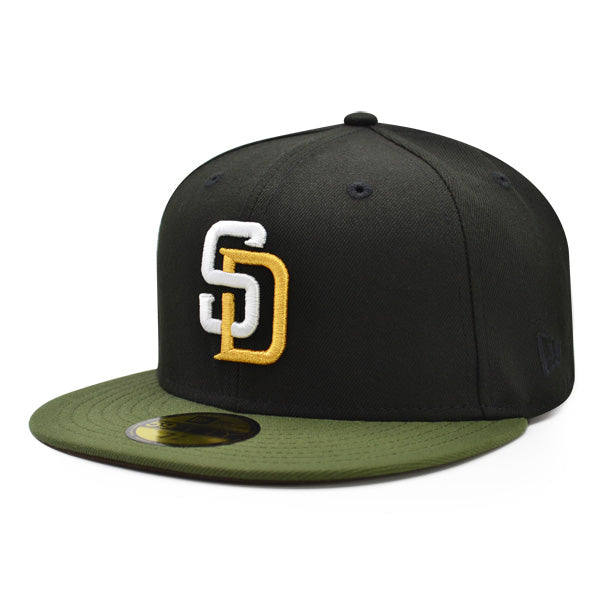 San Diego Padres 2016 ALL-STAR GAME Exclusive New Era 59Fifty Fitted Hat - Black/Olive