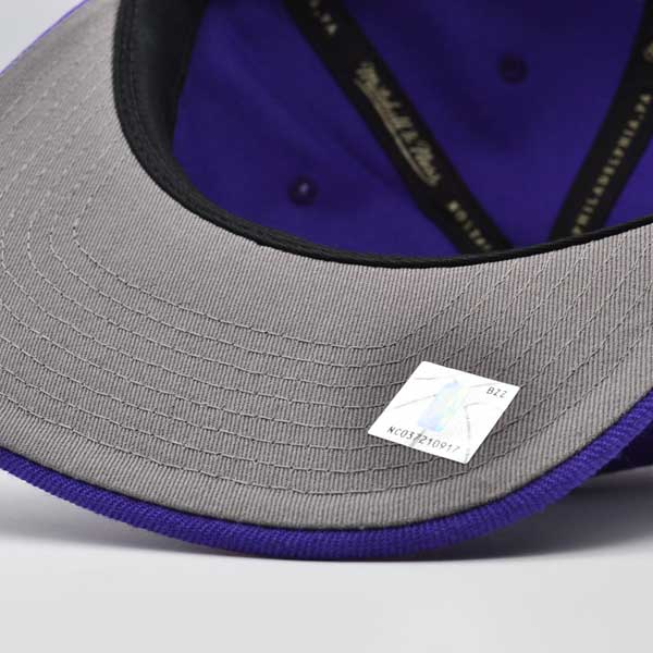 Phoenix Suns NBA Mitchell & Ness CLASSIC BBALL Snapback Hat - Purple