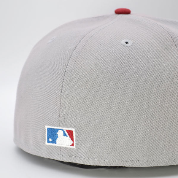 Washington Nationals 2008 INAUGURATION Exclusive New Era 59Fifty Fitted Hat  - Gray/Brick