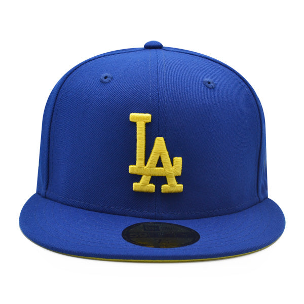 Los Angeles Dodgers 60th Anniversary Exclusive New Era 59Fifty Fitted Hat – Royal/MoonBeam