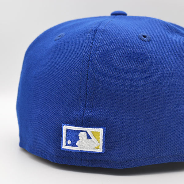 Los Angeles Dodgers 60th Anniversary Exclusive New Era 59Fifty Fitted Hat – Royal/MoonBeam