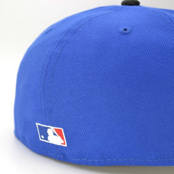 Los Angeles Dodgers 40th ANNIVERSARY Exclusive New Era 59Fifty CORD Fitted Hat – Royal/Black