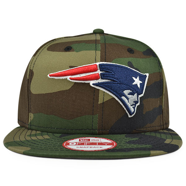 New England Patriots CAMO Snapback 9Fifty New Era NFL Hat