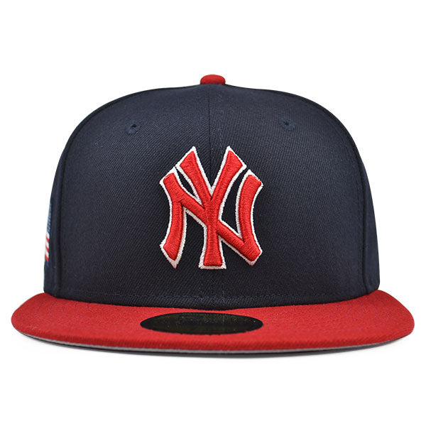 New York Yankees USA COUNTRY COLORS FITTED 59Fifty New Era MLB Hat