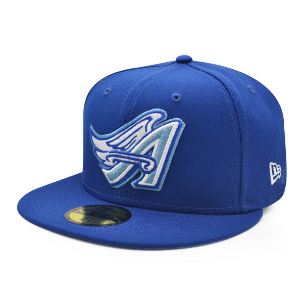 Anaheim Angels 50TH Anniversary Exclusive New Era 59Fifty Fitted Hat – Royal/Sky