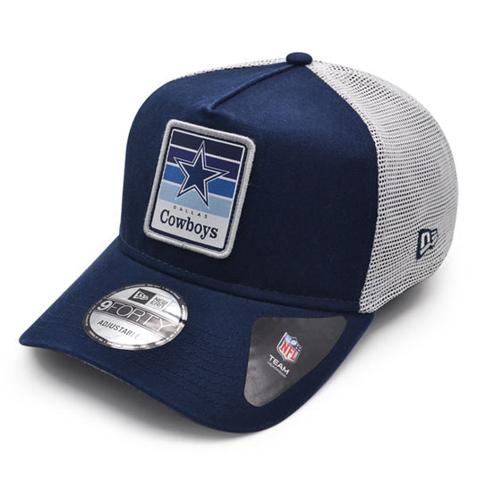 Dallas Cowboys New Era THE GRADIENT 9Forty Snapback Hat - Navy/White
