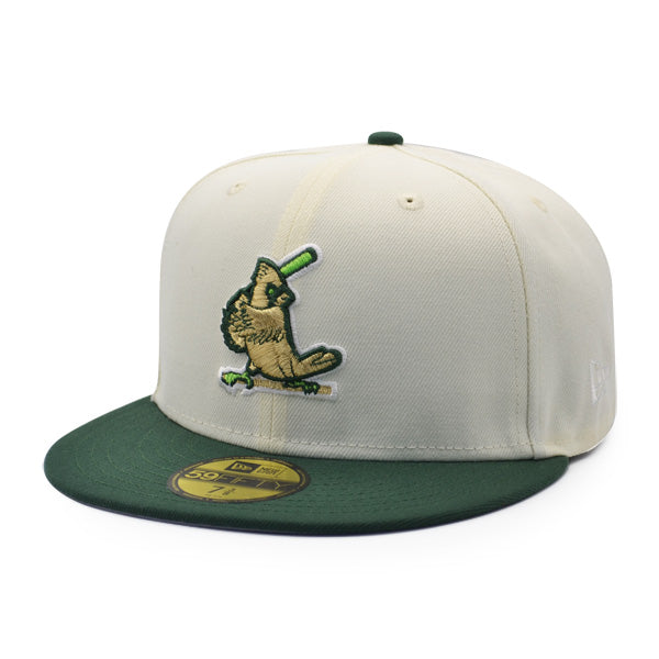 St.Louis Cardinals 1967 World Series Exclusive New Era 59Fifty Fitted Hat - Chrome/Pine/Gold Metallic