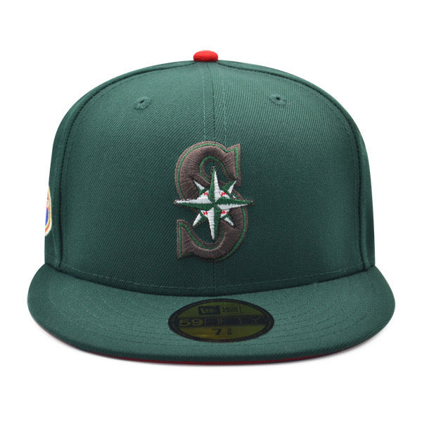 Seattle Mariners 25th Anniversary Exclusive New Era 59Fifty Fitted Hat - Pine/Charcoal