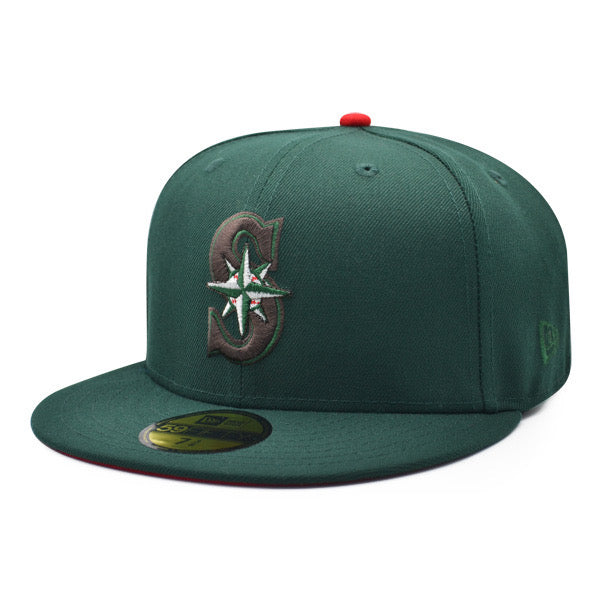 Seattle Mariners 25th Anniversary Exclusive New Era 59Fifty Fitted Hat - Pine/Charcoal