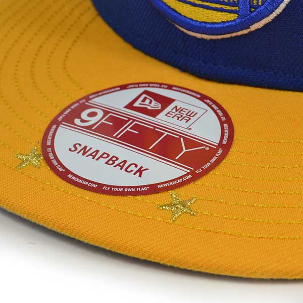 Golden State Warriors STAR TRIM Snapback 9Fifty New Era NBA Hat