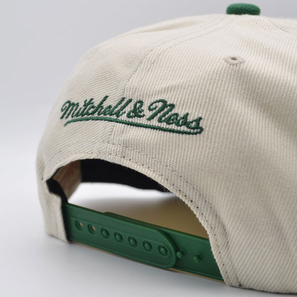 Milwaukee Bucks Mitchell & Ness 1996 NBA DRAFT DAY Snapback Hat - Green/Gold