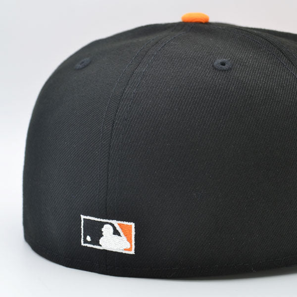 Washington Nationals 2008 INAUGURATION Exclusive New Era 59Fifty Fitted Hat - Black/Orange