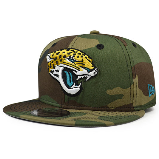 Jacksonville Jaguars New Era NFL Woodland Camo Snapback 9Fifty Hat