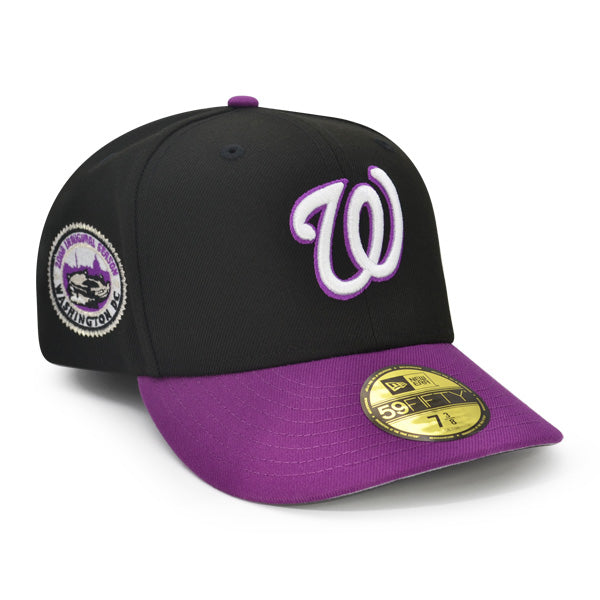 Washington Nationals 2008 INAUGURATION Exclusive New Era 59Fifty Fitted Hat - Black/Purple