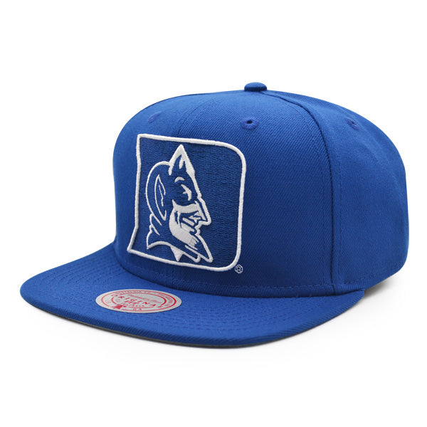 Duke Blue Devils NCAA Mitchell & Ness JUMBOTRON Snapback Hat - Royal