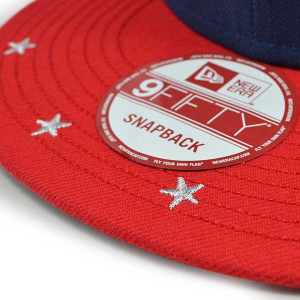 New England Patriots STAR TRIM Snapback 9Fifty New Era NFL Hat