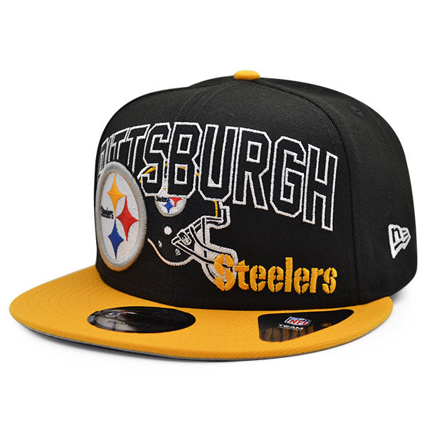 Pittsburgh Steelers New Era TEAM MIX 9Fifty Snapback NFL Hat - Black/Yellow