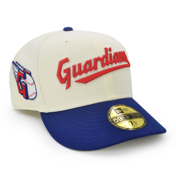 Cleveland Guardians Alternate Team Exclusive New Era 59Fifty Fitted Hat - Chrome/Navy