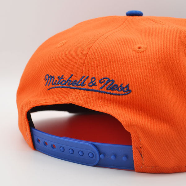 Florida Gators NCAA Mitchell & Ness JUMBOTRON Snapback Hat - Orange/Royal