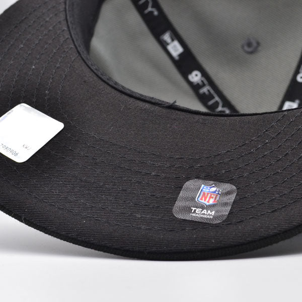 Dallas Cowboys EXCLUSIVE New Era COLOR PACK 9Fifty Snapback NFL Hat - Gray/Black
