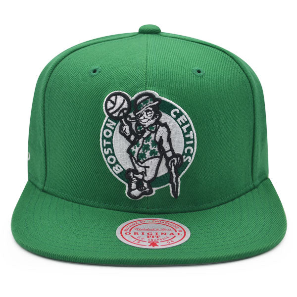 Boston Celtics 1986 NBA Finals Champions Mitchell & Ness Snapback Hat - Green