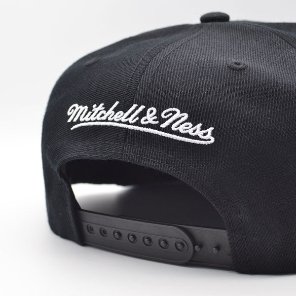 Orlando Magic Mitchell & Ness TEAM SCRIPT Snapback Hat - Black/Royal