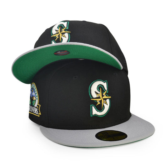 Seattle Mariners 30th ANNIVERSARY Exclusive New Era 59Fifty Fitted Hat - Black/Gray