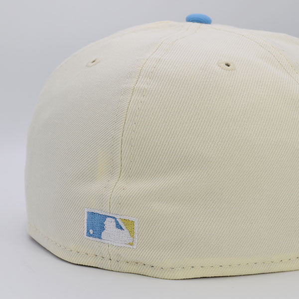 Toronto Blue Jays 30th ANNIVERSARY Exclusive New Era 59Fifty Fitted Hat – Chrome/Sky